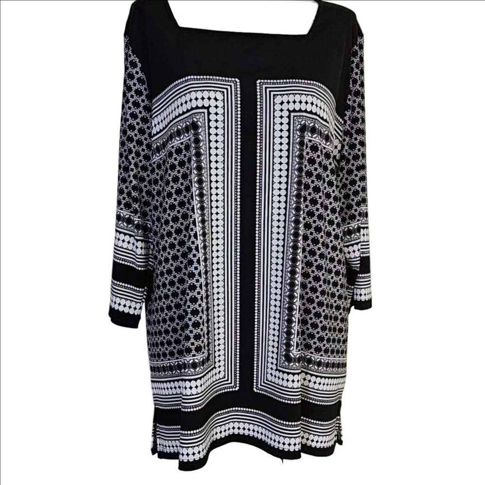 CJ BANKS PULL-OVER BLOUSE
